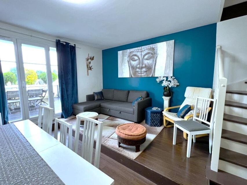 Appartement Familial Pour 6 Adultes Et 5 Enfants A 10 Min De Disney Bailly-Romainvilliers Luaran gambar